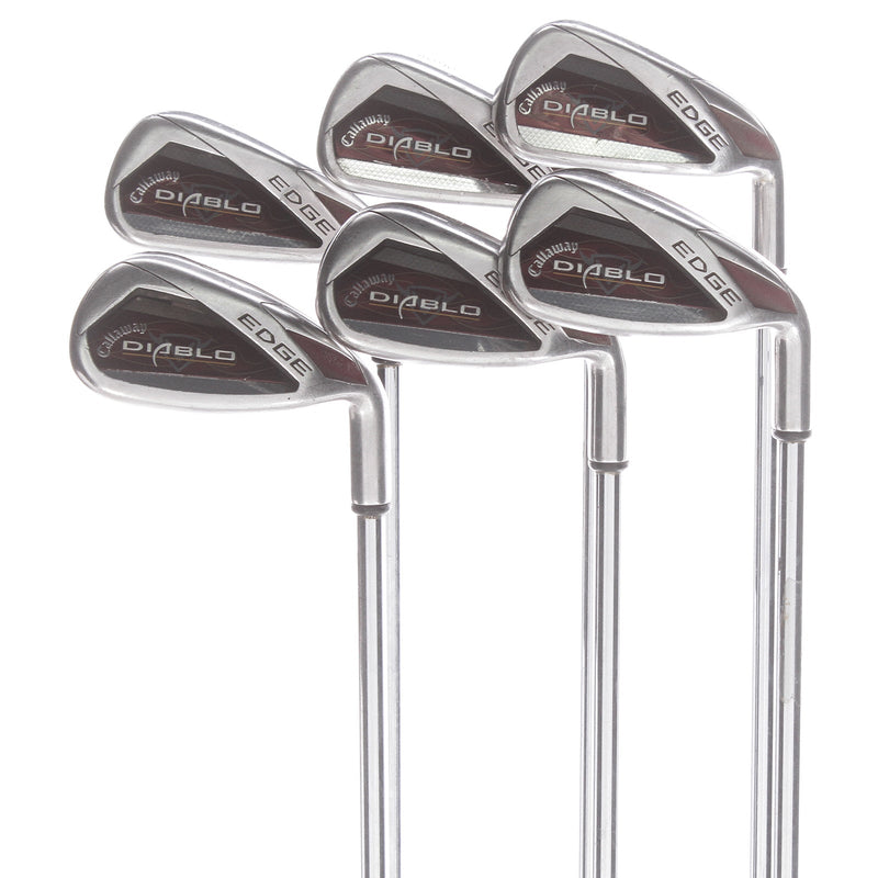 Callaway Diablo Edge Steel Mens Right Hand Irons 5-PW Regular - Callaway Diablo Edge