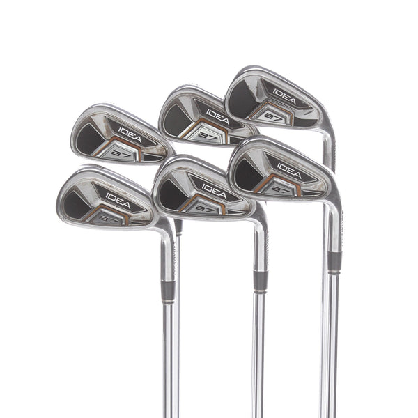 Adams Golf Idea A7 Steel Mens Right Hand Irons 5-PW Regular - True Temper