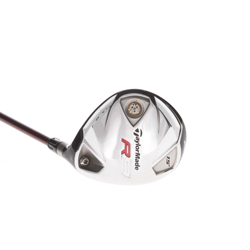 TaylorMade R9 Graphite Mens Right Hand Fairway 3 Wood 15* Stiff - Aldila VooDoo TaylorMade