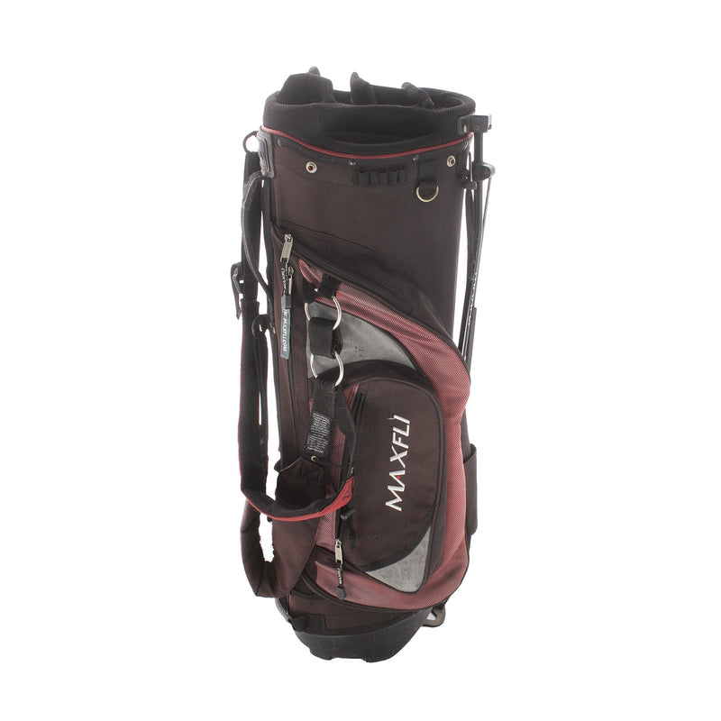 MaxFli Stand Bag - Black/Red