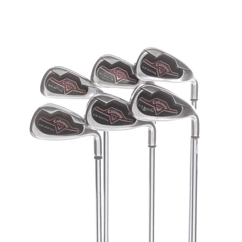 Callaway Big Bertha 2006 Steel Mens Right Hand Irons 5-PW Regular - Callaway