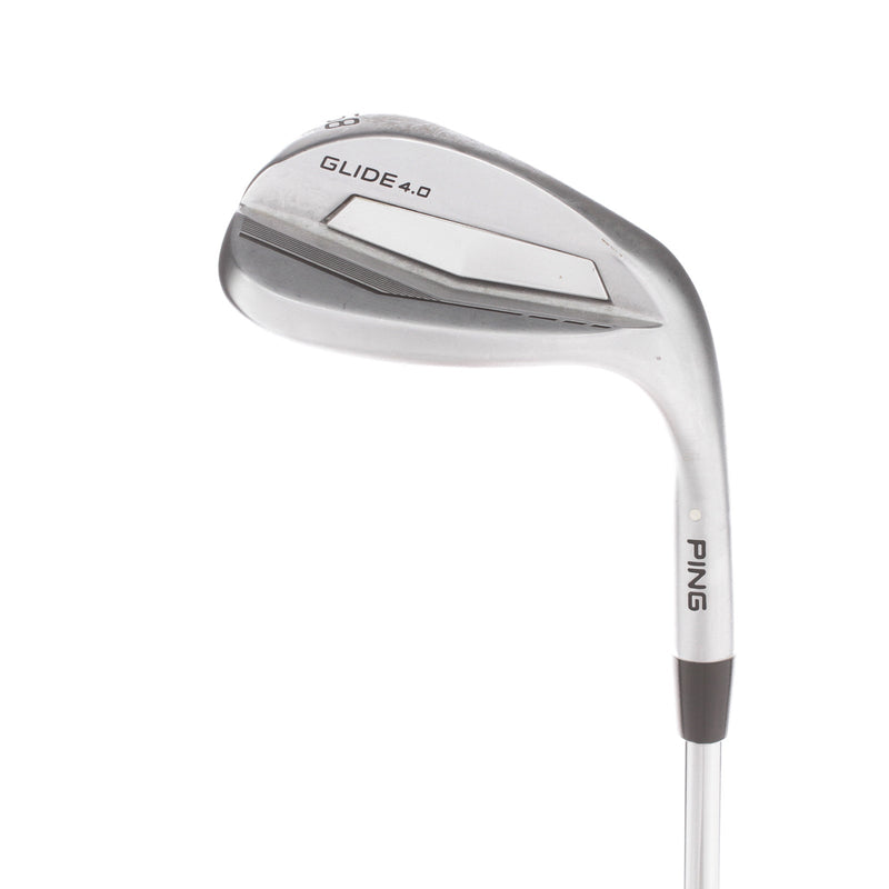 Ping Glide 4.0 Steel Mens Right Hand Lob Wedge White Dot 58* Stiff - Dynamic Gold 120 S300