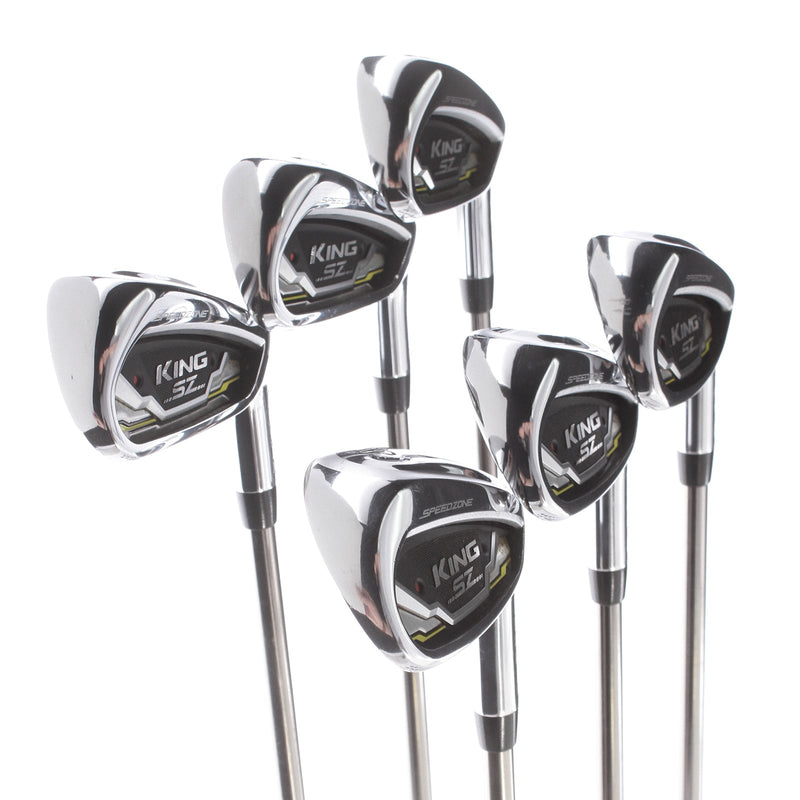 Cobra King SZ Steel Mens Right Hand Irons 5-PW Regular - Recoil ESX 460