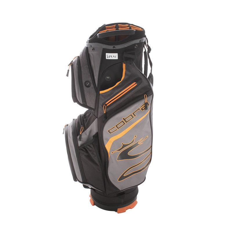 Cobra Cart Bag - Grey/Orange/Black