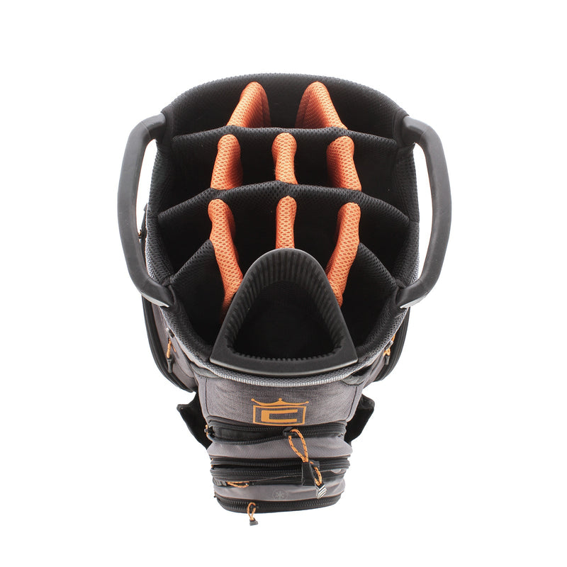 Cobra Cart Bag - Grey/Orange/Black