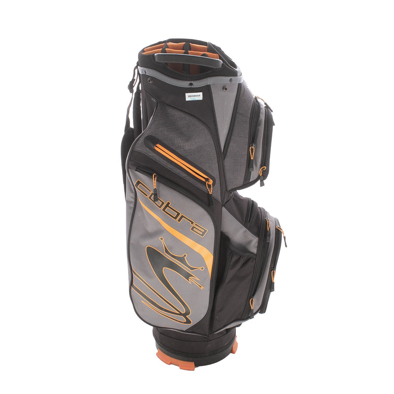 Cobra Cart Bag - Grey/Orange/Black