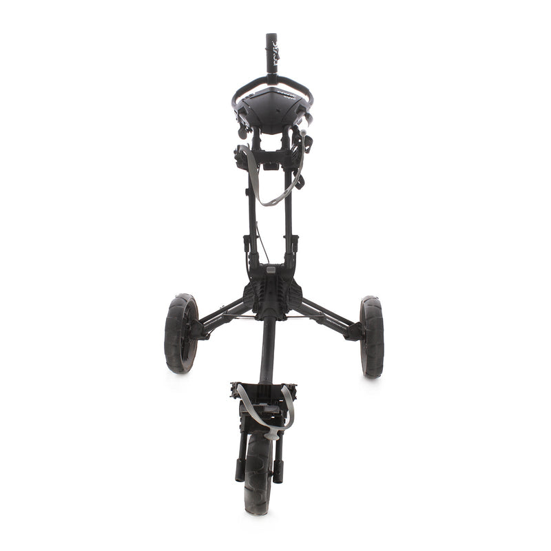 Clicgear Rovic 3-Wheel Push Trolley  - Black