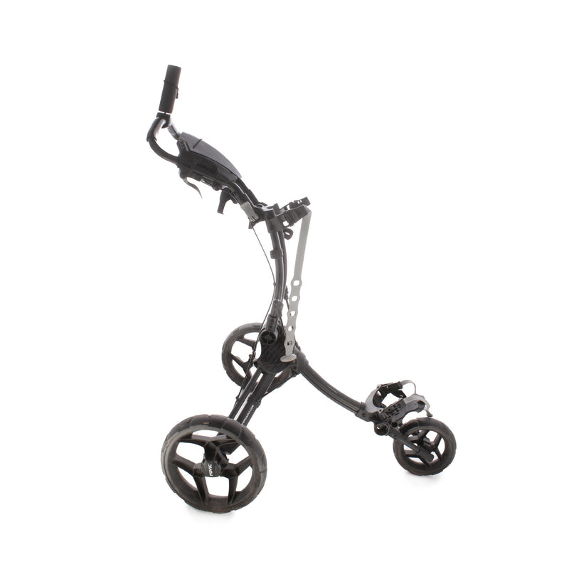 Clicgear Rovic 3-Wheel Push Trolley  - Black