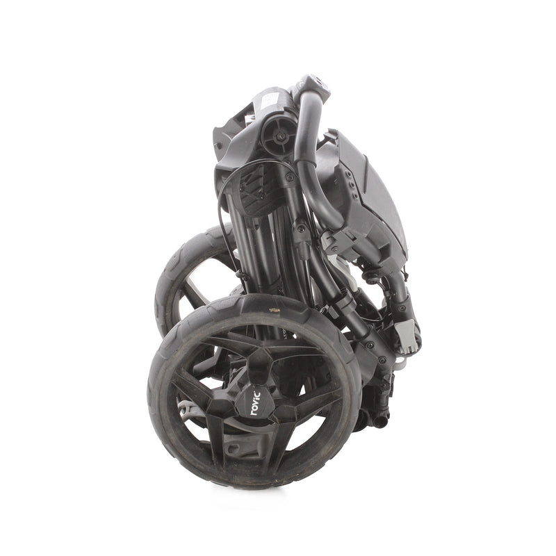 Clicgear Rovic 3-Wheel Push Trolley  - Black