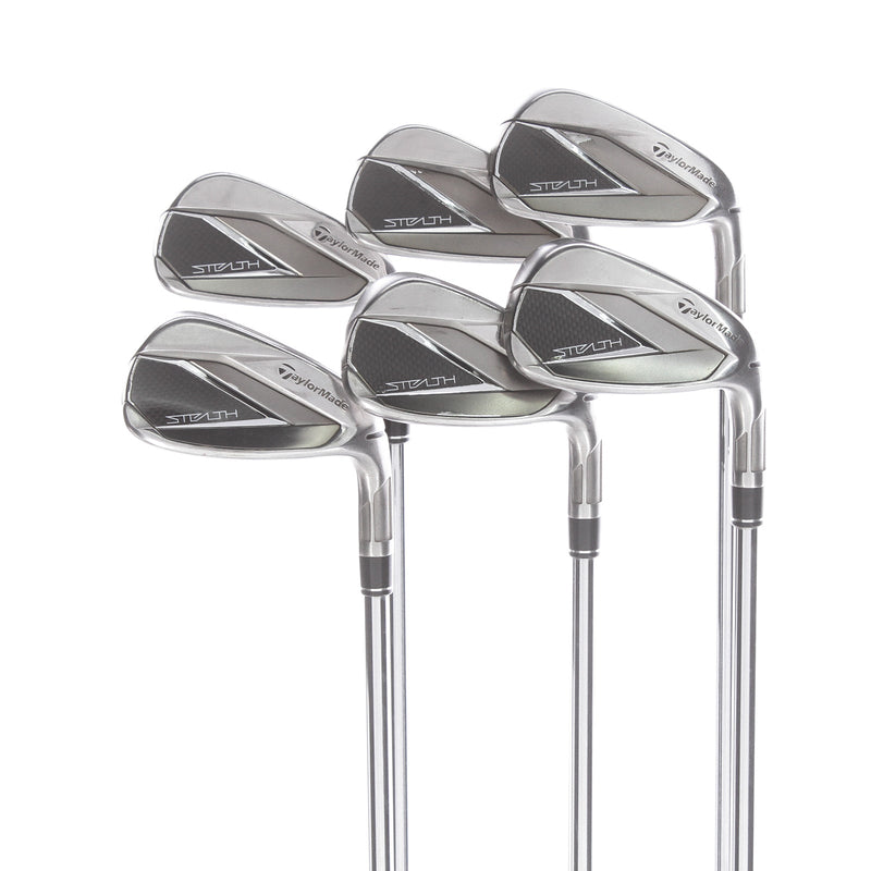 TaylorMade Stealth Steel Mens Right Hand Irons 5-PW Regular - KBS Max MT R85