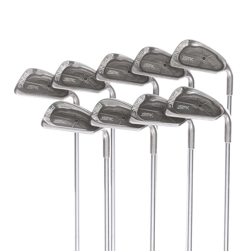 Ping ISI K Steel Mens Right Hand Irons 3-SW Black Dot Regular - Ping JZ