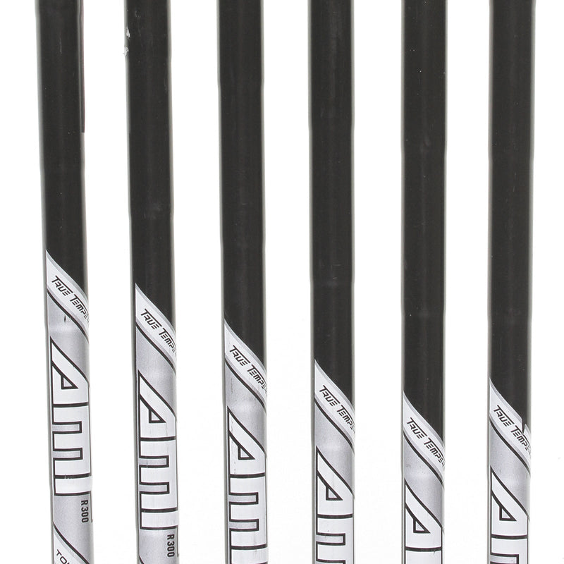 Cobra Forged Tec One Steel Mens Right Hand Irons 5-PW Regular - AMT White R300