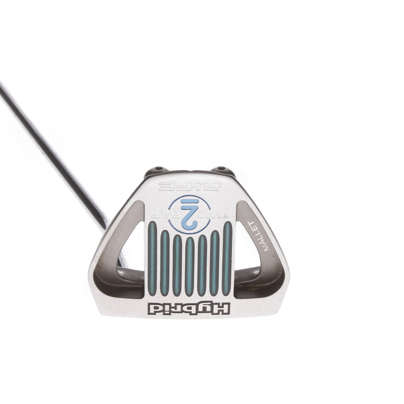 Rife Two 2 Bar Mens Right Hand Putter 34" Mallet - Super Stroke Flato 3.0