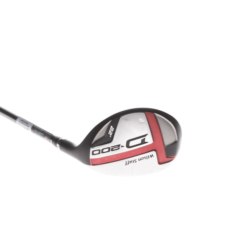 Wilson Staff D200 Graphite Mens Right Hand 4 Hybrid 22* Regular - UST Mamiya Elements Chrome 54FR