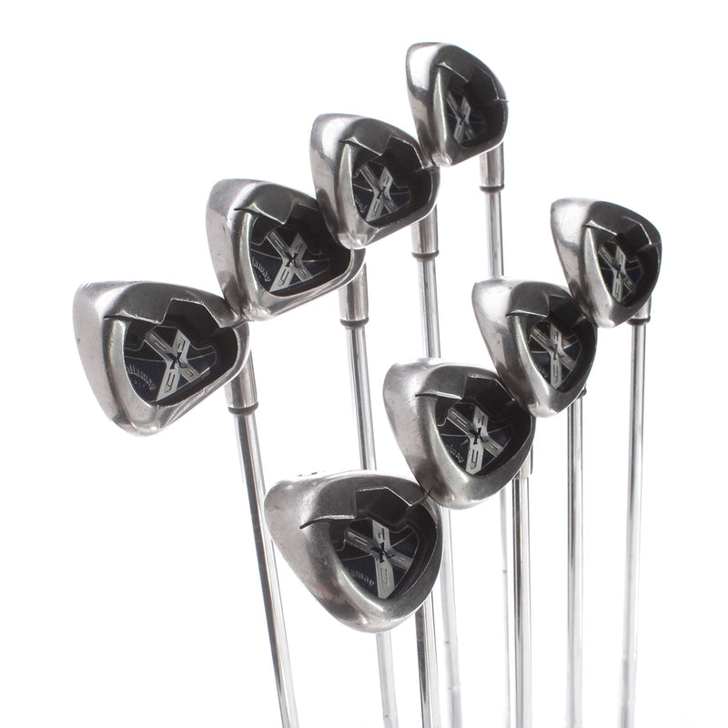 Callaway X-18 Steel Mens Right Hand Irons 4-SW Uniflex - Callaway