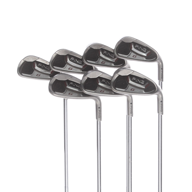 Ping G20 Steel Mens Right Hand Irons 5-SW Regular - Ping CFS