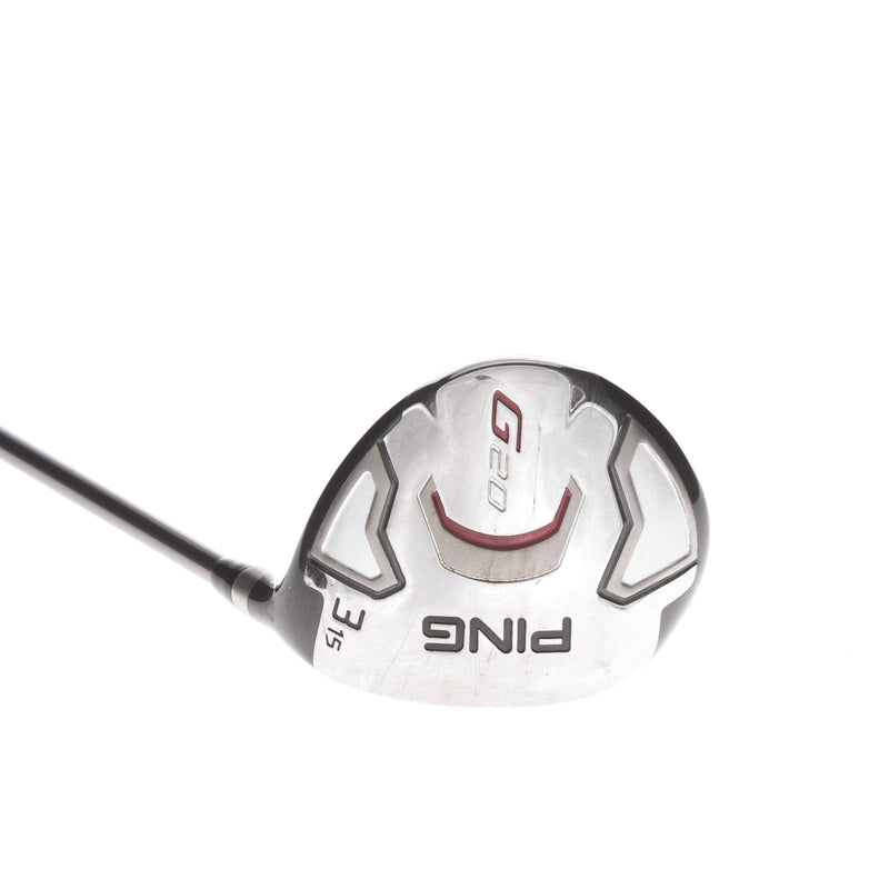 Ping G20 Graphite Mens Right Hand Fairway 3 Wood 15* Regular - Ping TFC 169 F