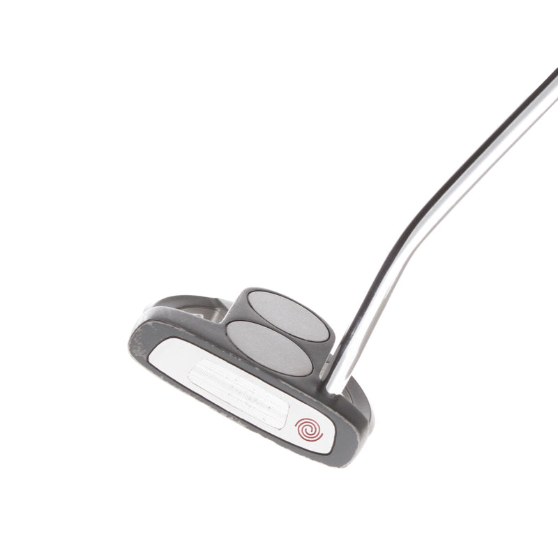 Odyssey White Steel 2-Ball SRT Mens Right Hand Putter 34.5" Mallet - Odyssey