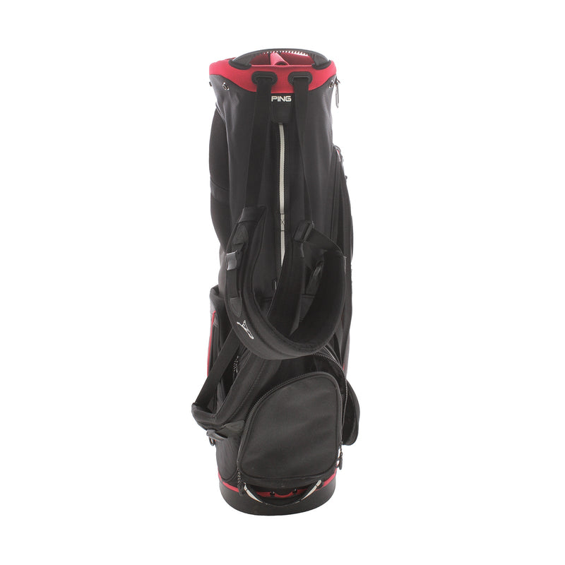 Ping E2 Stand Bag - Black/Red