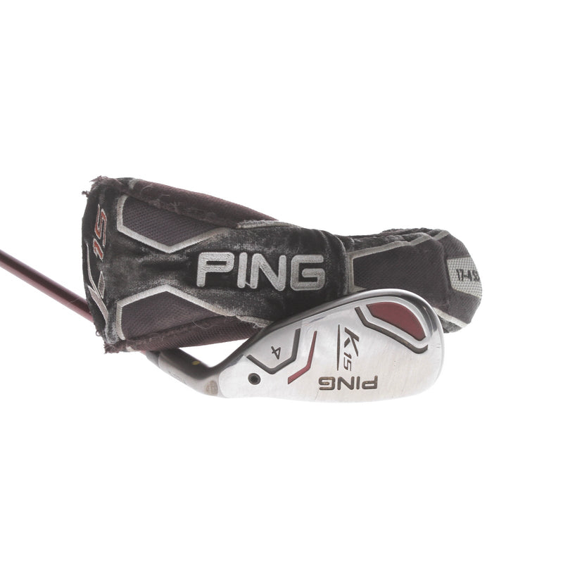 Ping K15 Graphite Mens Right Hand 4 Hybrid Gold Dot 23* Soft Regular - TFC 149