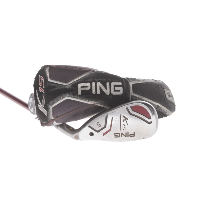 Ping GK15 Graphite Mens Right Hand 5 Hybrid 27* 1.5* Upright Soft Regular - Ping TFC 149 H