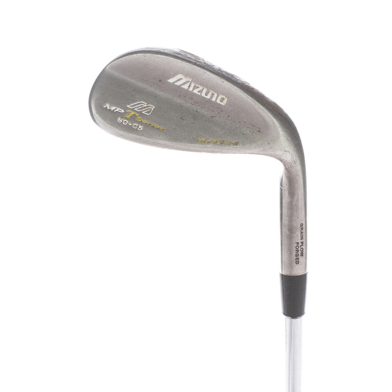 Mizuno MP-T Series Steel Mens Right Hand Lob Wedge 60* 5 Bounce Wedge - True Temper