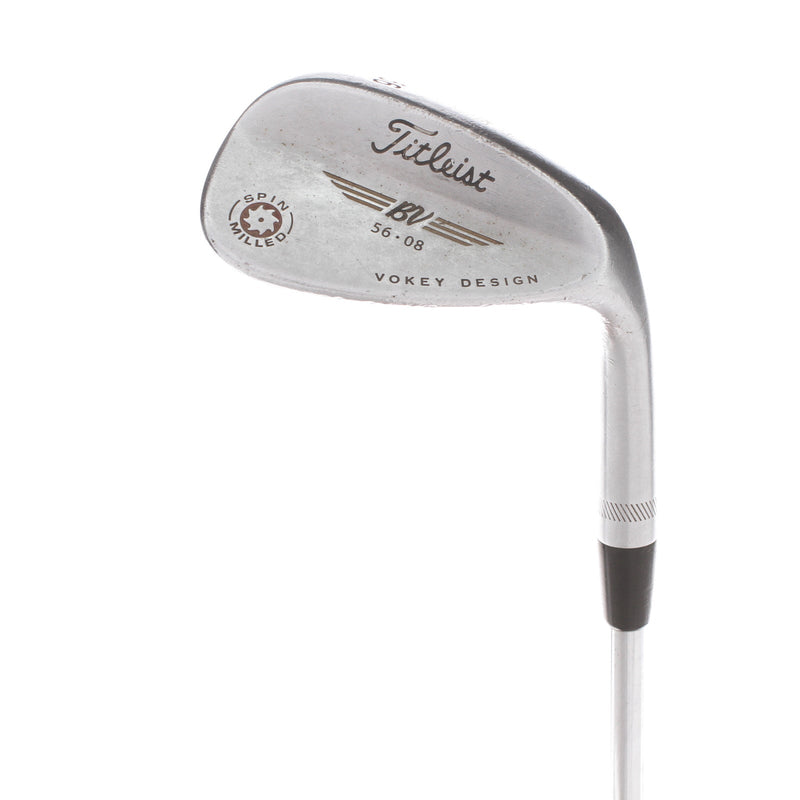 Titleist Vokey Spin Milled Steel Mens Right Hand Sand Wedge 56* 8 Bounce Wedge - True Temper