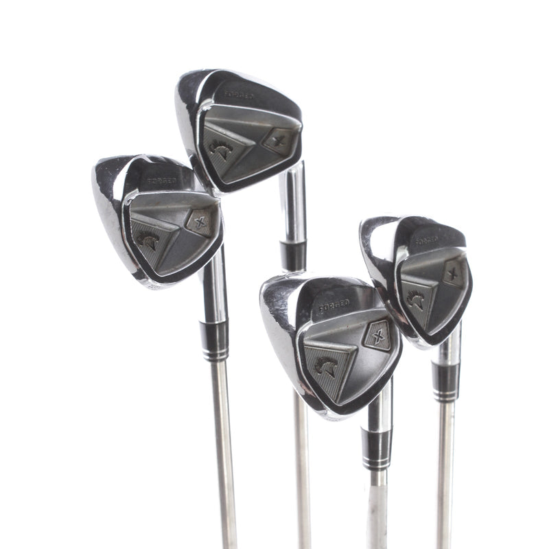 Callaway X Forged Steel Mens Right Hand Irons 7-PW Regular - True Temper Black Gold