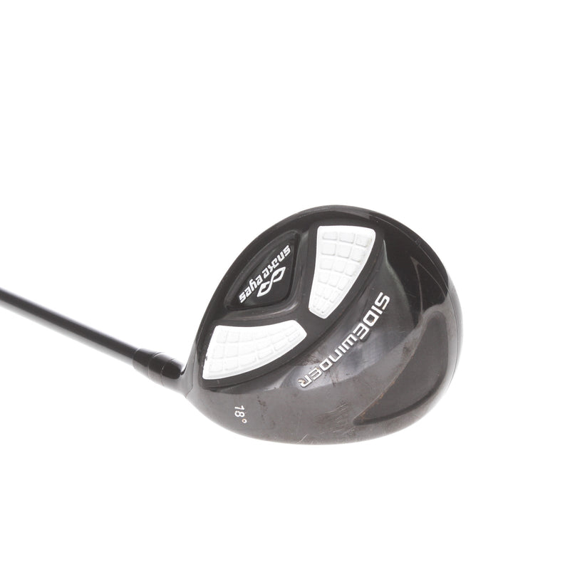 Snake Eyes Side Winder Graphite Mens Right Hand Fairway 5 Wood 18* Lite - Aldila R.I.P. Phenom 65G Lite