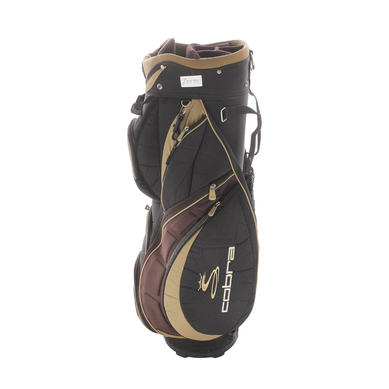 Cobra Cart Bag - Black/Brown