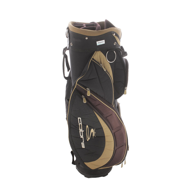 Cobra Cart Bag - Black/Brown