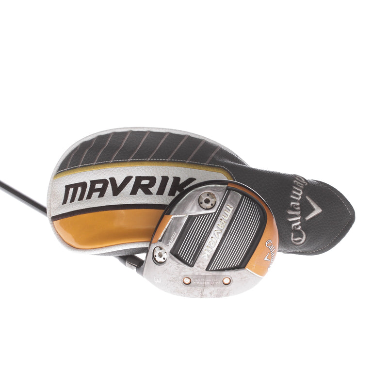 Callaway Mavrik Graphite Mens Right Hand Fairway 3 Wood 15* Regular - Evenflow Riptide 5.5 60g