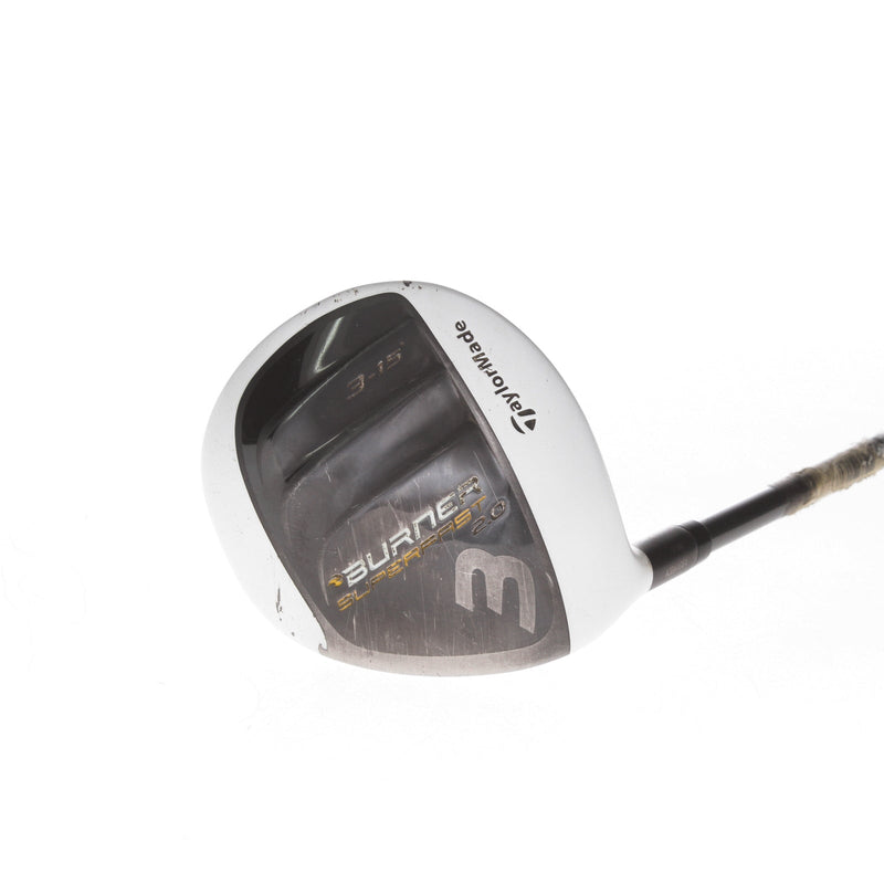 TaylorMade Burner Superfast 2.0 Graphite Mens Left Hand Fairway 3 Wood 15* Regular - Matrix Ozik XCON