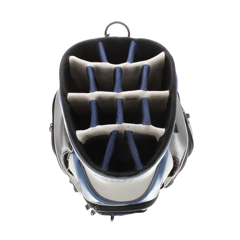 John Letters Cart Bag - White/Blue/Black