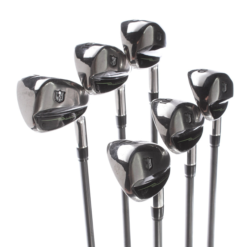 Wilson Launch Pad 2022 Graphite Mens Right Hand Irons 5-PW Senior - Project X Evenflow 5.5A 55g