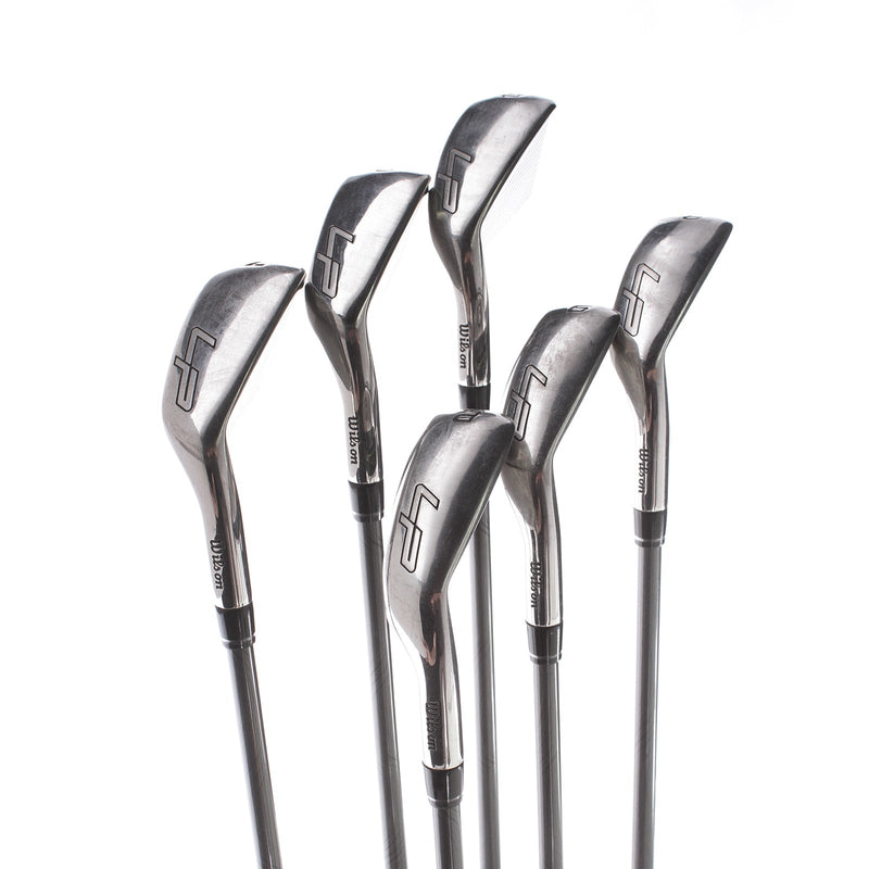 Wilson Launch Pad 2022 Graphite Mens Right Hand Irons 5-PW Senior - Project X Evenflow 5.5A 55g