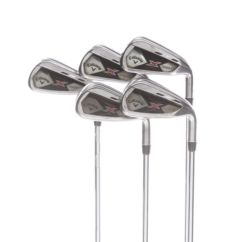 Callaway X Hot Steel Mens Right Hand Irons 6-PW Regular - Speed Step 85