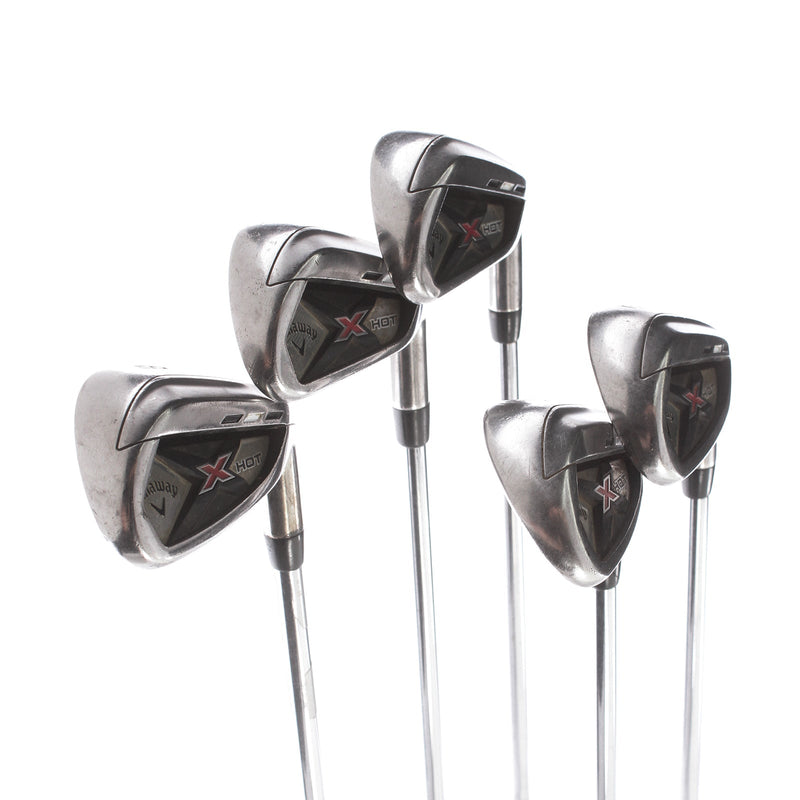 Callaway X Hot Steel Mens Right Hand Irons 6-PW Regular - Speed Step 85