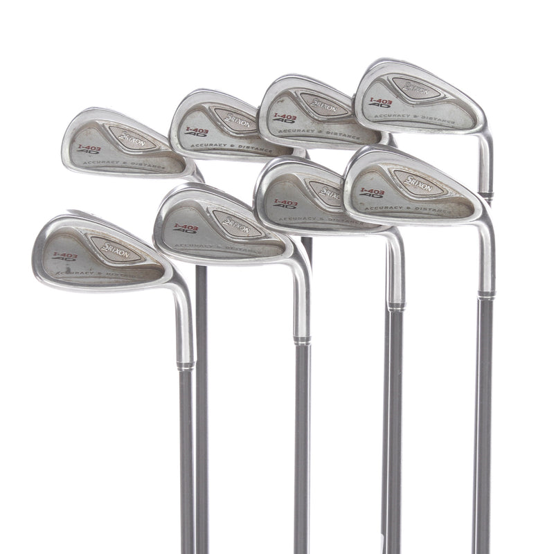 Srixon I-403 AD Graphite Mens Right Hand Irons 3-PW Regular - SV-300