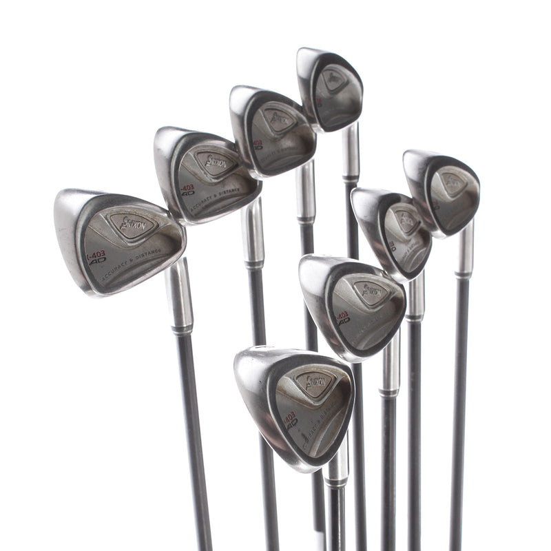 Srixon I-403 AD Graphite Mens Right Hand Irons 3-PW Regular - SV-300