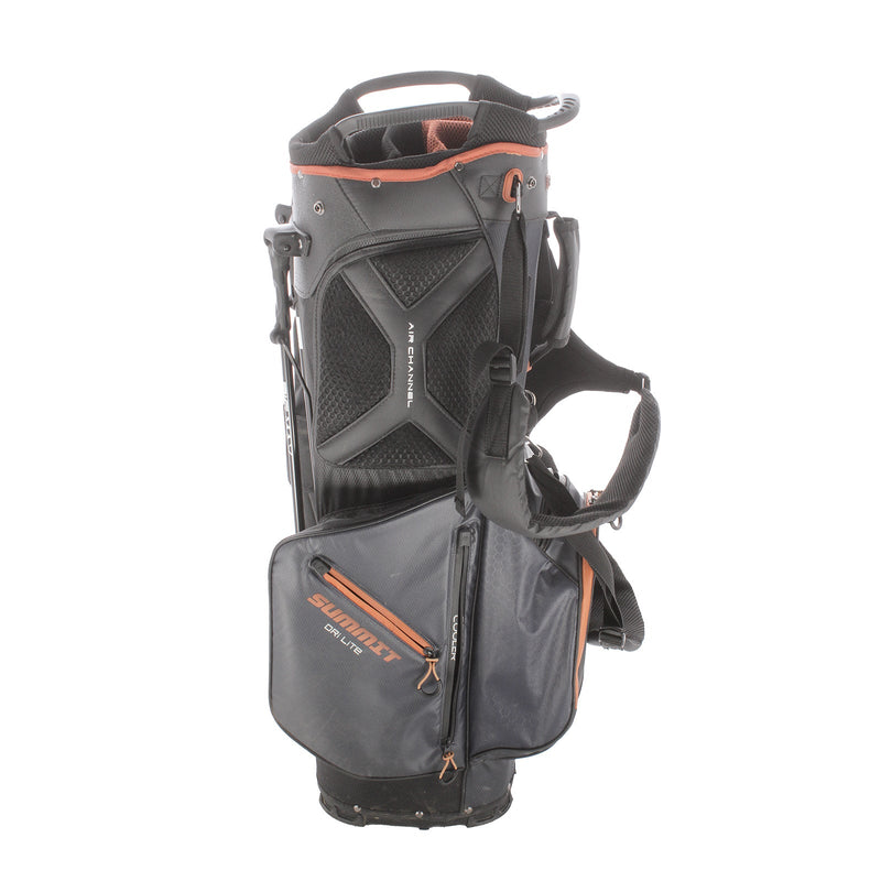 Big Max 14.0 Series Summit Dri Lite Stand Bag - Black/Orange