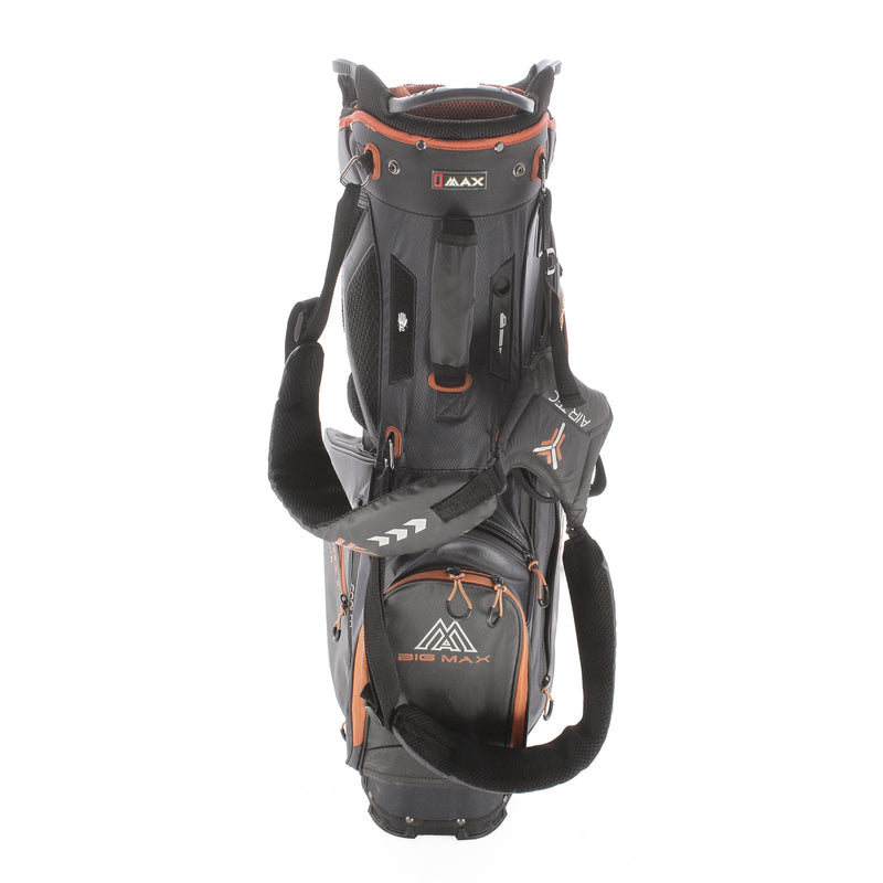 Big Max 14.0 Series Summit Dri Lite Stand Bag - Black/Orange