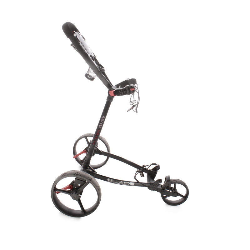 Big Max Blade System 3-Wheel Push Trolley - Black