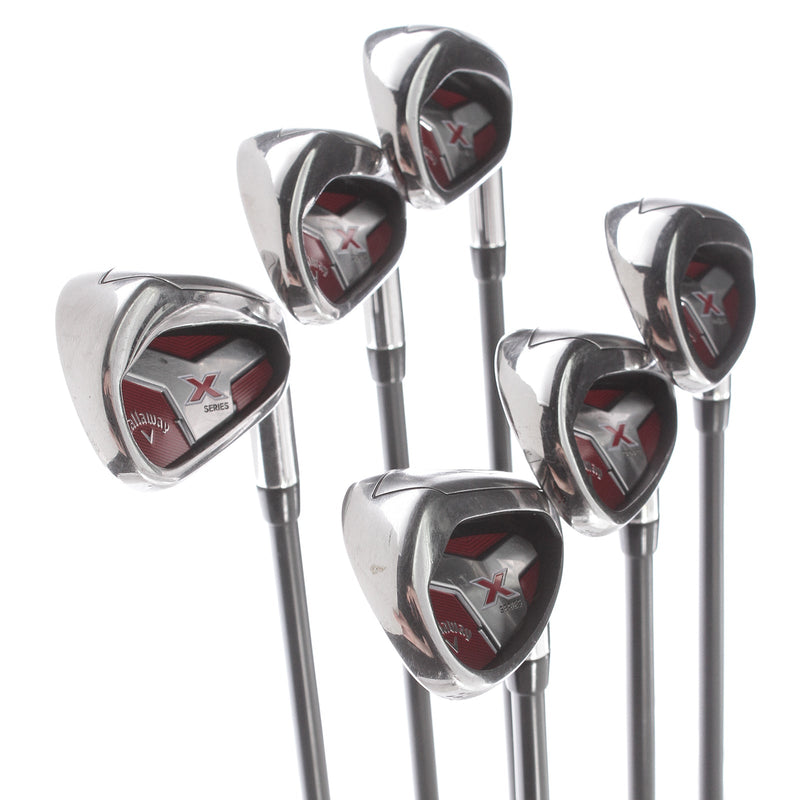 Callaway X Series Graphite Mens Right Hand Irons 5-PW Regular - Project X 5.5