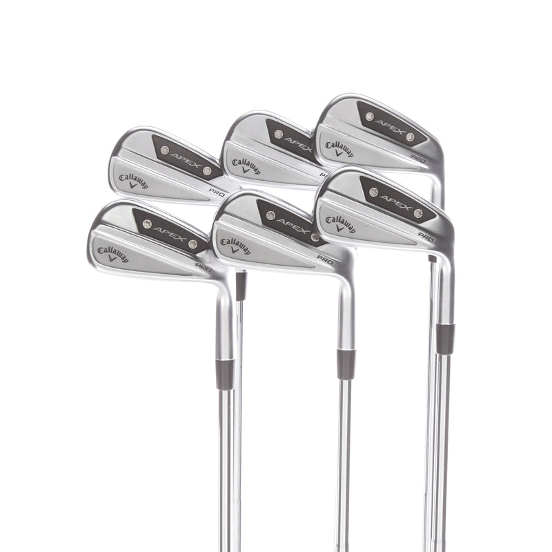 Callaway Apex Pro 24 Steel Mens Right Hand Irons 5-PW Stiff - Dynamic Gold MID 115 S300