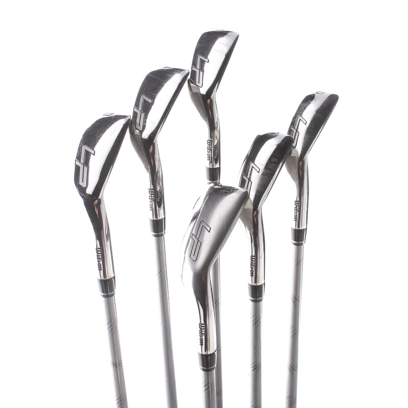 Wilson Staff Launch Pad Graphite Ladies Right Hand Irons 6-SW Ladies - Project X Evenflow 4.0 L 50g