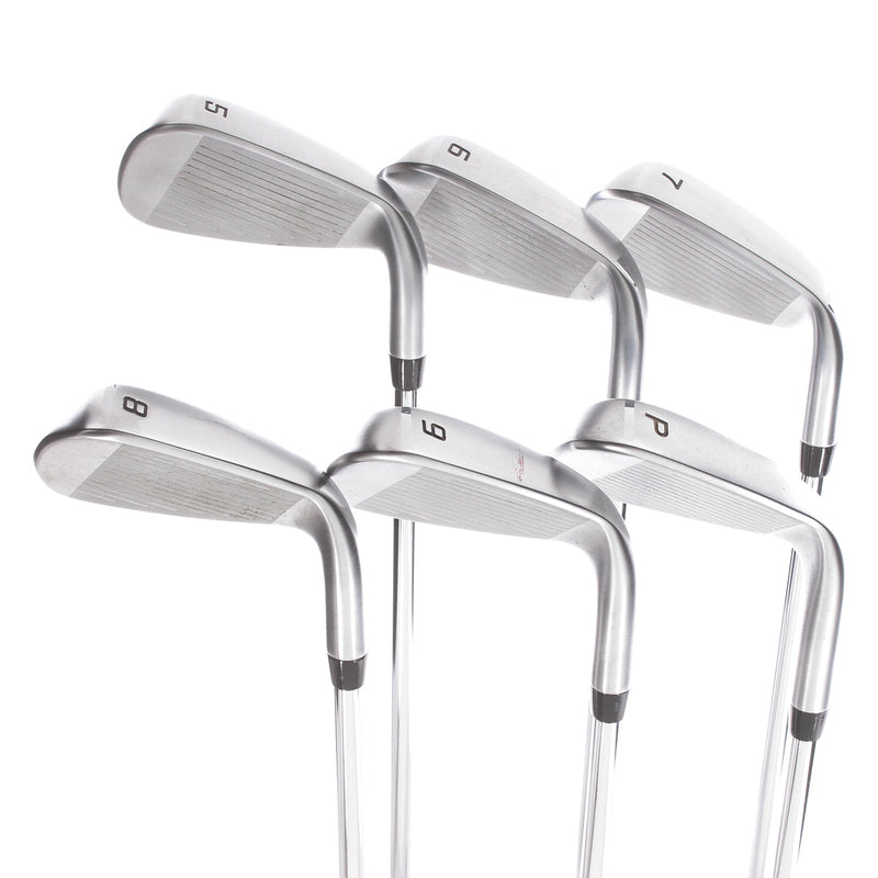 Cobra F-Max Airspeed Steel Mens Left Hand Irons 5-PW +0.5" Stiff - Cobra