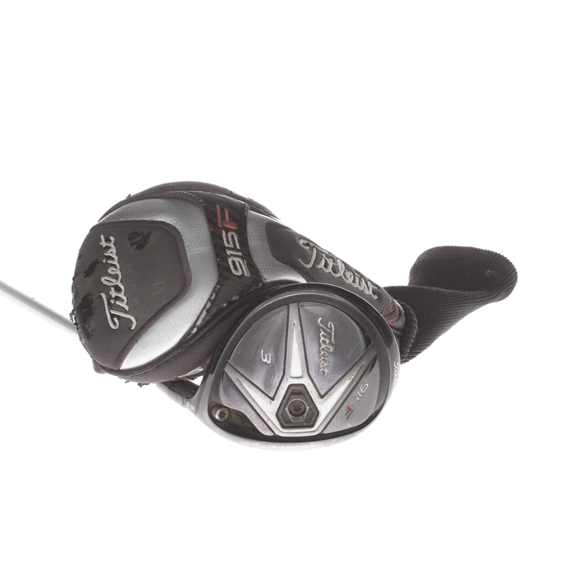 Titleist 915 F Graphite Mens Right Hand Fairway 3 Wood 16.5* Stiff - Aldila Rogue 110 MSI