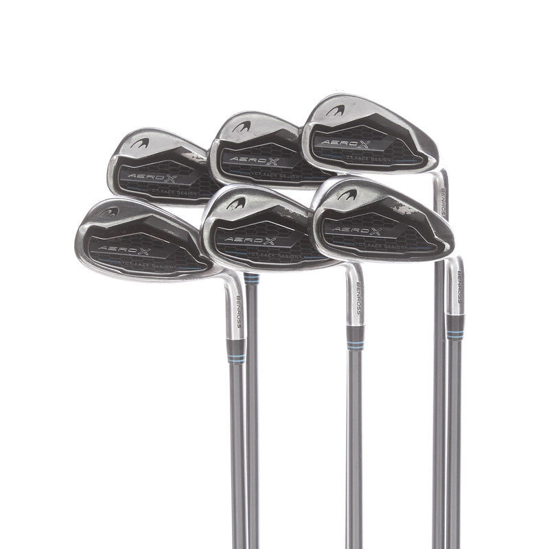 Benross Aero X Graphite Mens Right Hand Irons 6-SW Senior - Fujikura 50i