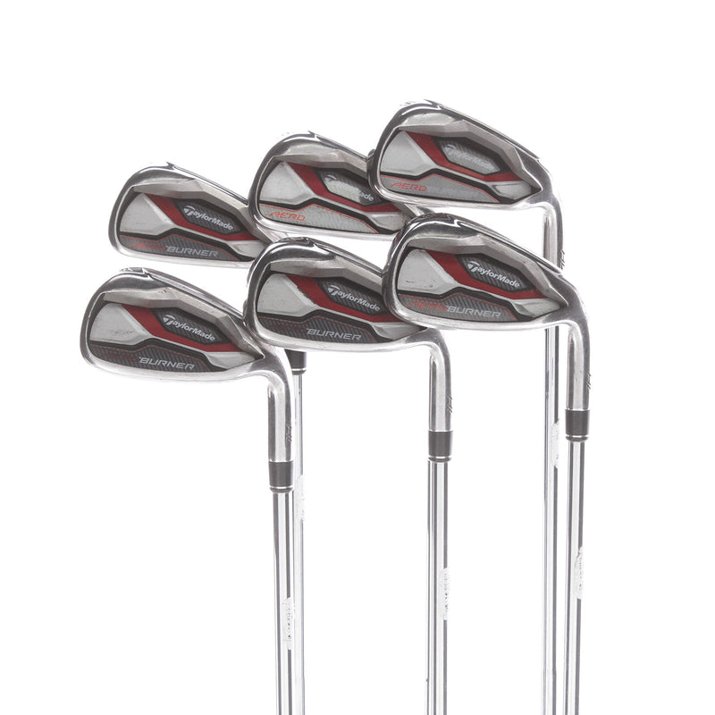 TaylorMade AeroBurner Steel Mens Right Hand Irons 5-PW Regular - TaylorMade